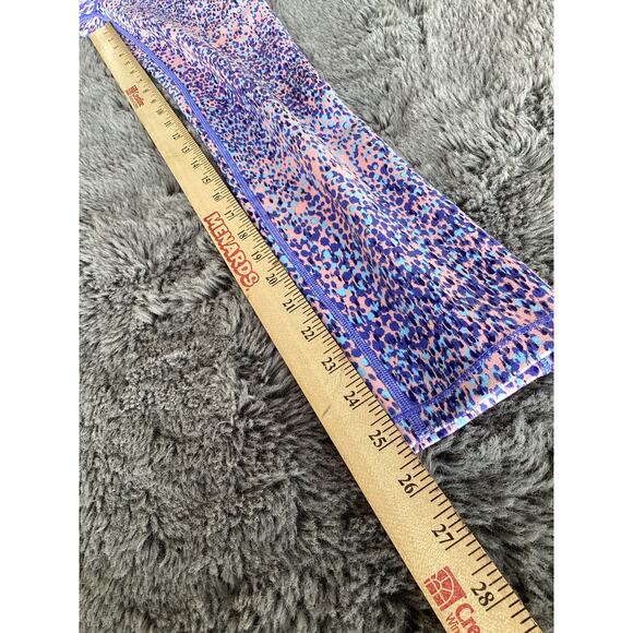 Athleta Girl High Rise Stash Your Treasures Tight Dance Running Purple Size‎ XL - Picture 13 of 13